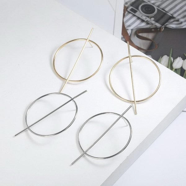 Pendientes Aros Cruzados