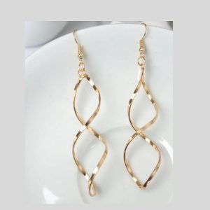 Pendientes Spiral bisutería