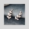 pendientes trepadores plata