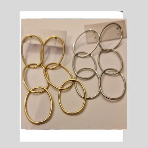 Pendientes Ovalados Elegantes