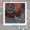 Pendientes Bohemio y Turquesa