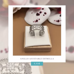 Anillo Ajustable Estrella