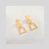 Pendientes Cuadrados dorados