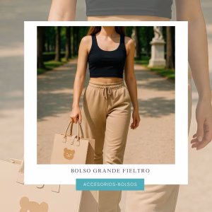 Bolso Grande Fieltro