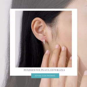 Pendientes plata Esterlina