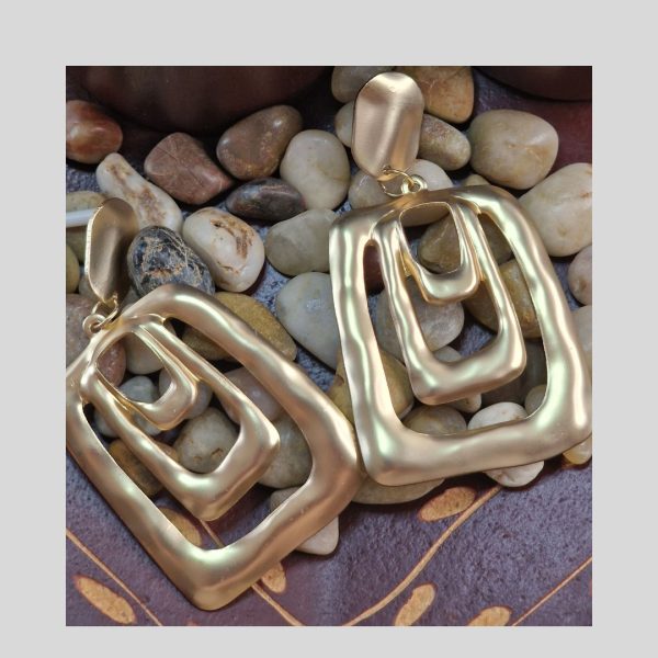 pendientes cuadrados