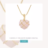 Cadena y Colgante Barbie Cristal