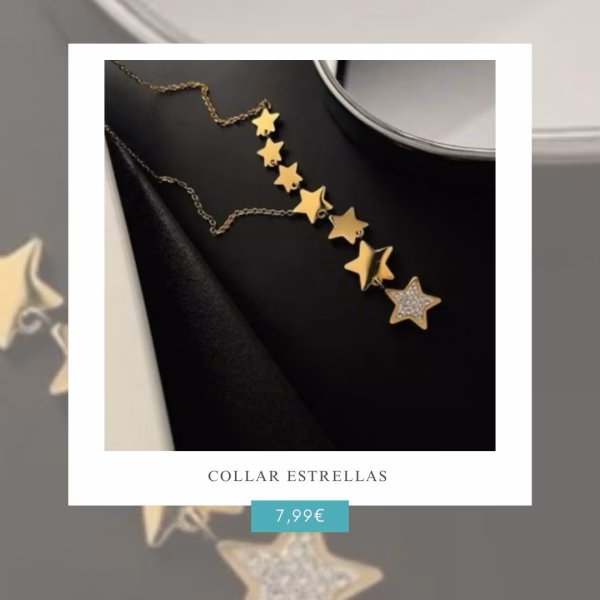 Collar Estrellas