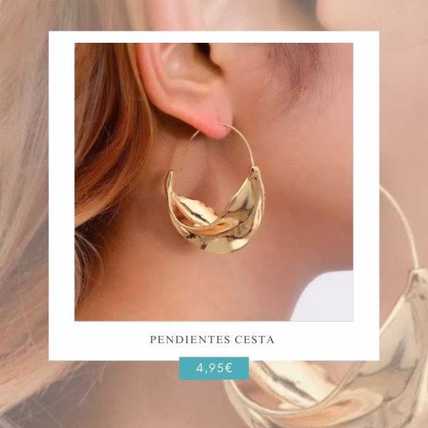 Pendientes Cesta