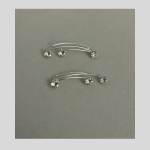 Pendientes trepador Plata