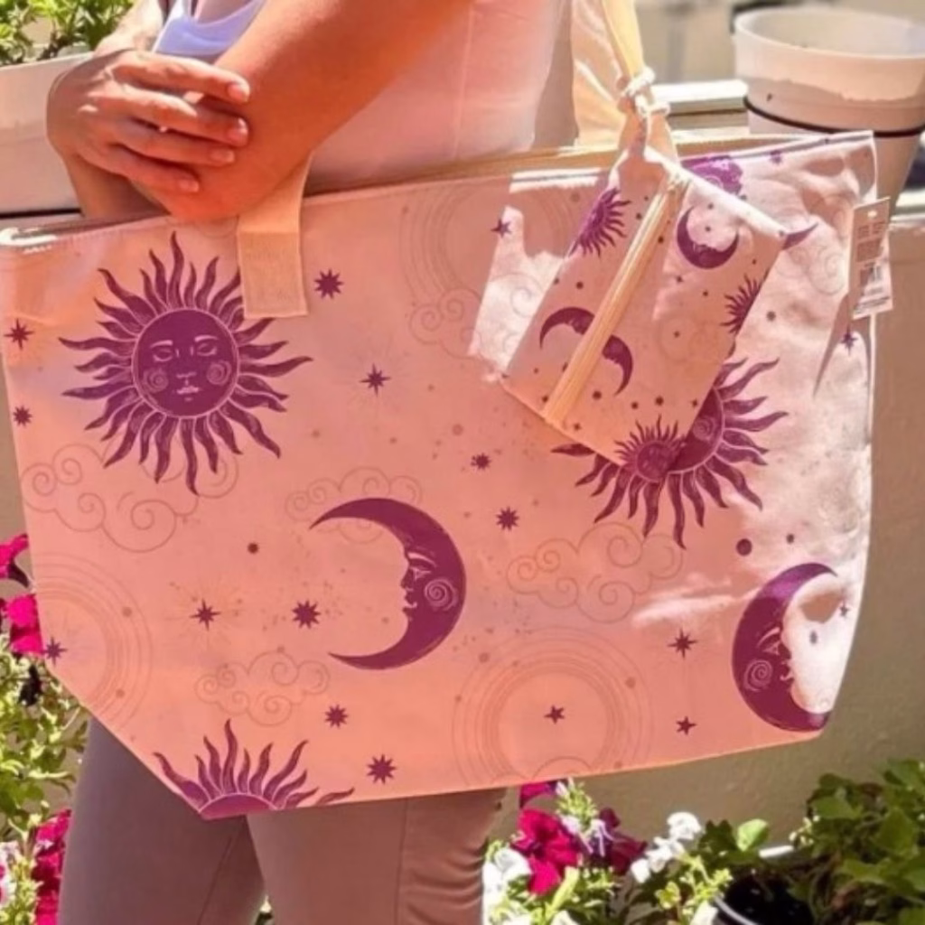 bolso de playa sol y luna