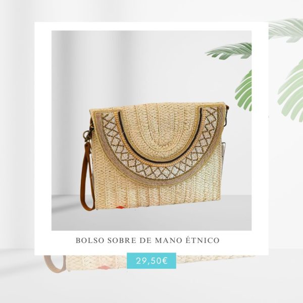 Bolso sobre de mano Étnico
