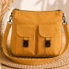 Bolso de Tela Doble Bolsillos