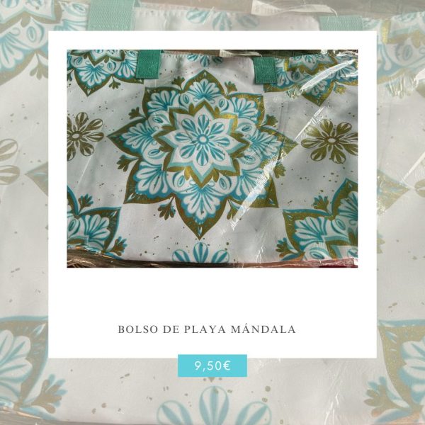 bolso de playa mándala