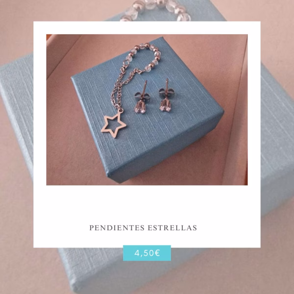 Pendientes estrellas