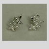 Pendientes Hoja Plata