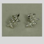 Pendientes Hoja Plata