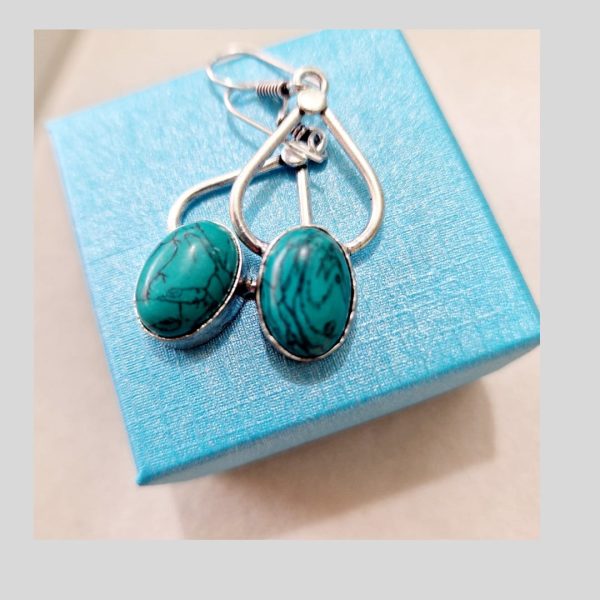 Pendientes Vintage Plata Alemana