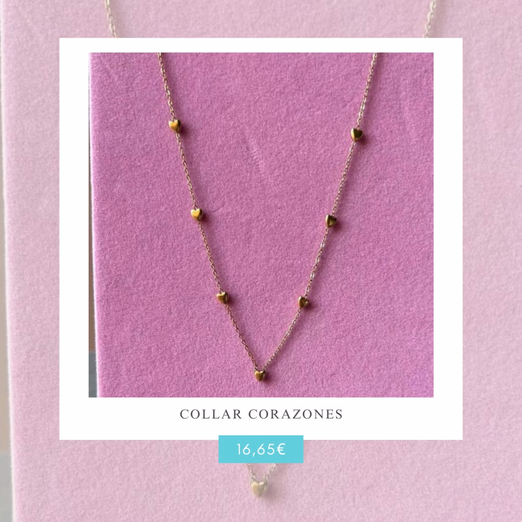 Collar Corazones