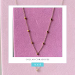 Collar Corazones