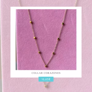 Collar Corazones