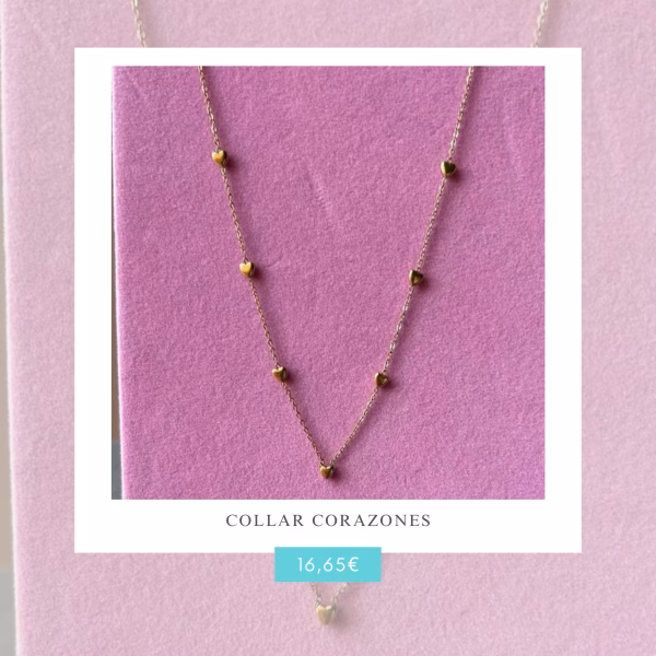 Collar Corazones