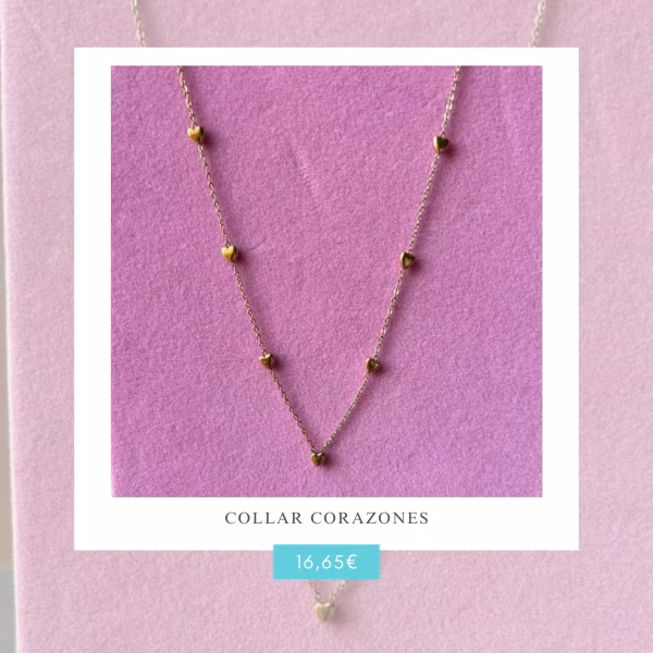 Collar Corazones