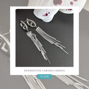 Pendientes Largos Cadena