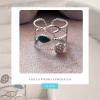 Anillo Piedra Esmeralda