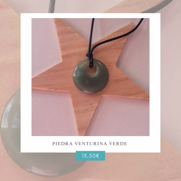 Colgante de Piedra Venturina