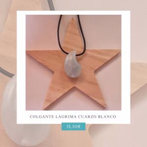 Colgante Cuarzo Blanco