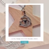 Collar Luna Triqueta Ónix
