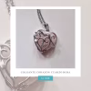 Colgante Cuarzo Rosa corazón
