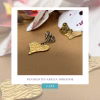 Pendientes Abelia Dorados