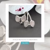 anillo plata cuarzo rosa