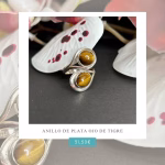 Anillo Ojo de Tigre en Plata - Protección y Estilo