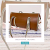 bolso de piel cilindro