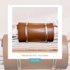 bolso de piel cilindro