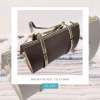 bolso de piel cilindro