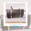 bolso de piel cilindro