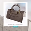 bolso maletín piel sintética