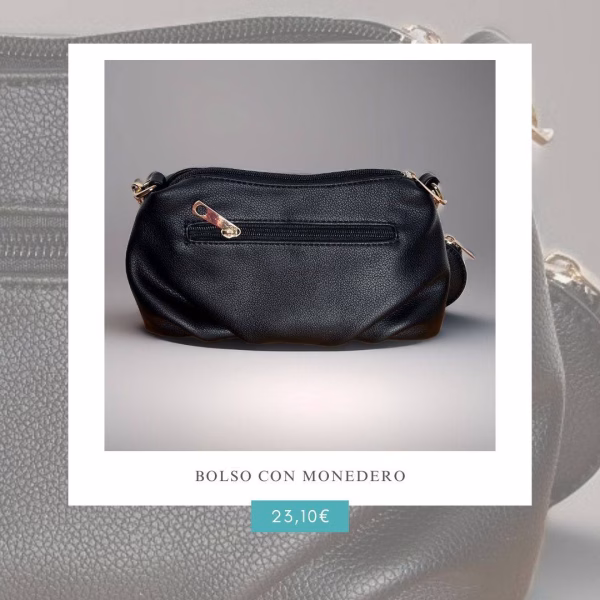 Bolso con monedero