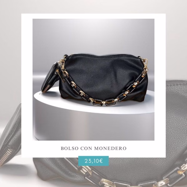 Bolso con monedero