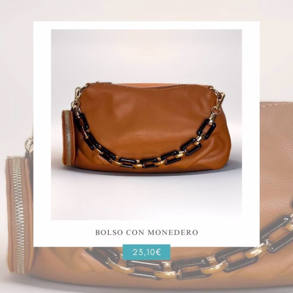 Bolso con monedero