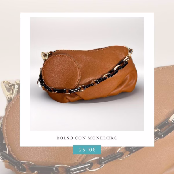 Bolso con monedero
