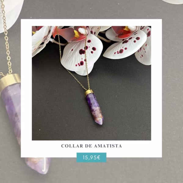 Collar de amatista