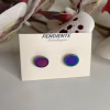 Pendientes Unisex Botón Cromáticos