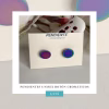 Pendientes Unisex Botón Cromáticos