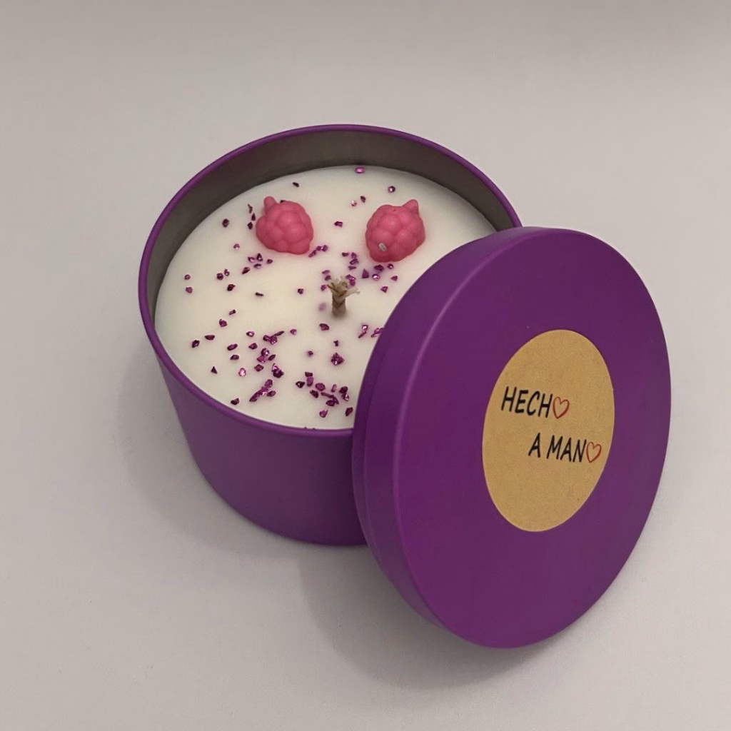 Vela Aromática de Frambuesa