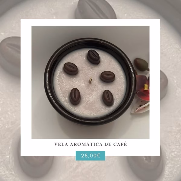 Vela Aromática de Café